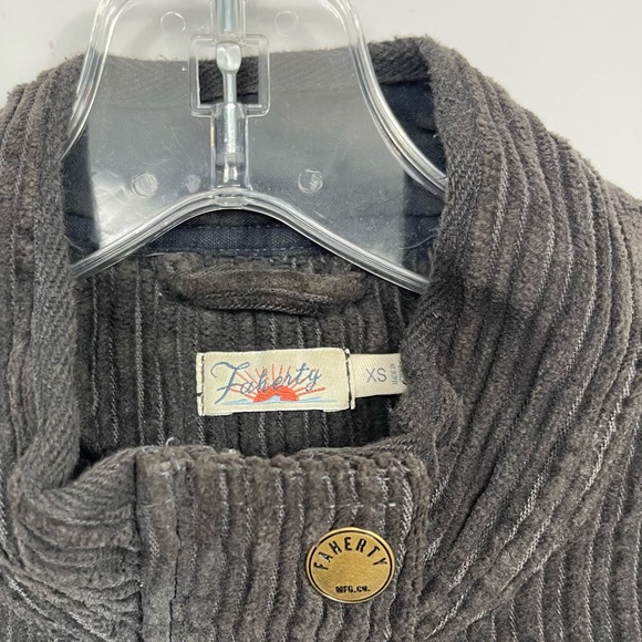 Faherty Acadia Utility Corduroy Jacket Women’s Size XS Cotton Plaid Lined - Picture 6 of 16